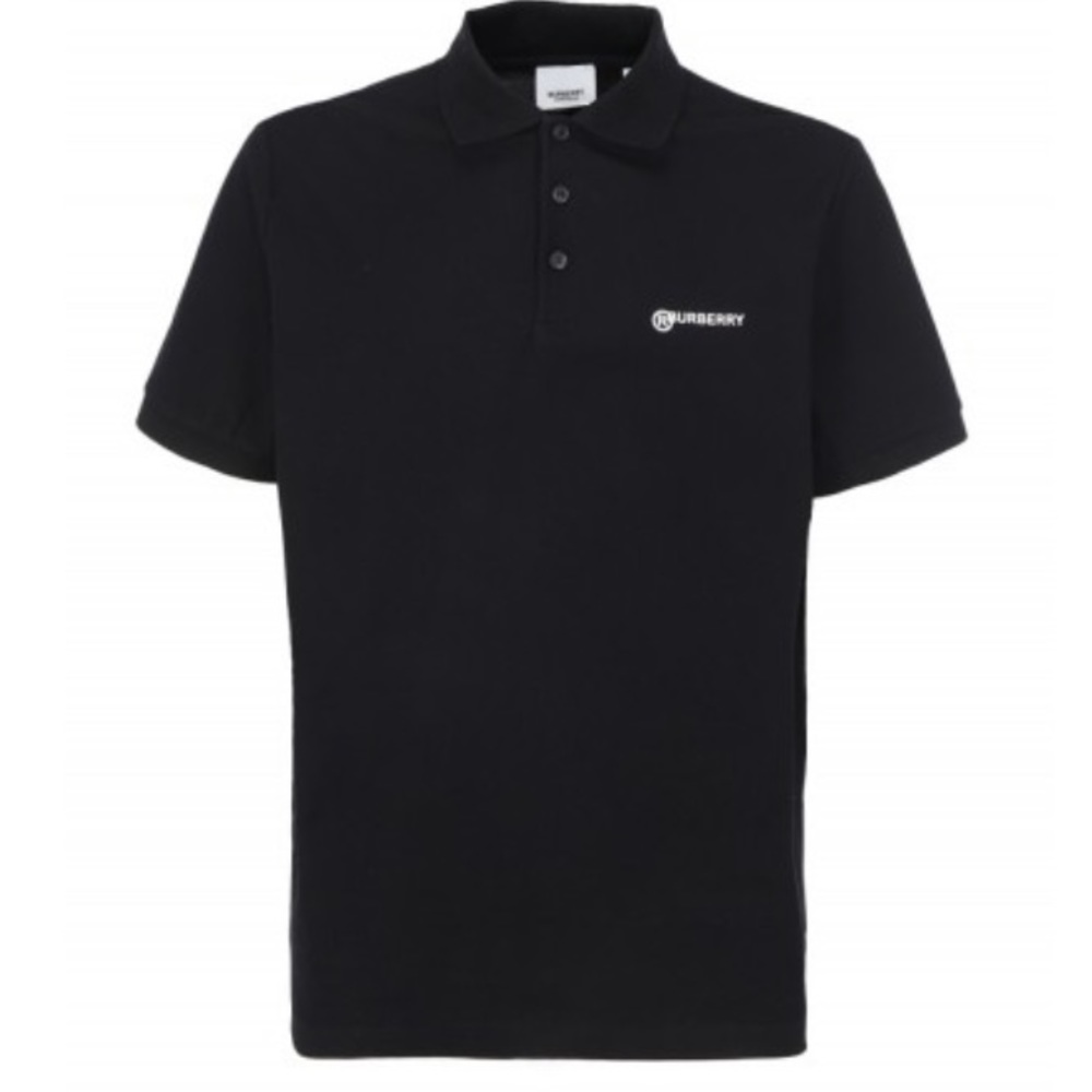 BURBERRY Howie Polo Shirt In Black